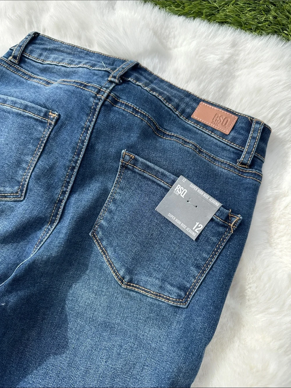 Girls jeans size 12. Two are NWT. YMI RSQ 7 for all Mankind